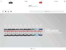 Tablet Screenshot of jmtcolor.com